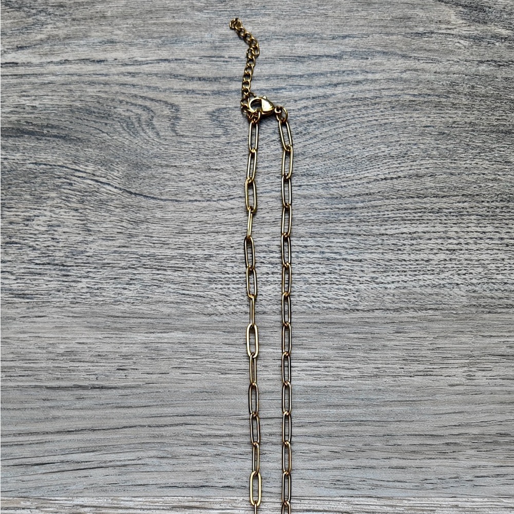 18K Gold Travel Charm Necklace - Picture 3 of 3